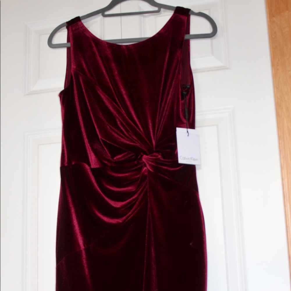Calvin Klein Velvet dress